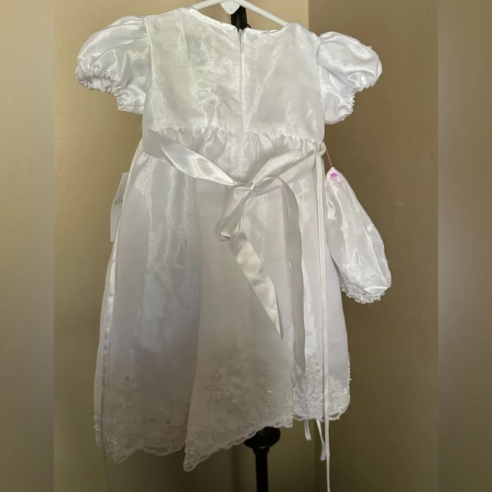 Simran fashion girls christening gown/jacket - Picture 9 of 16